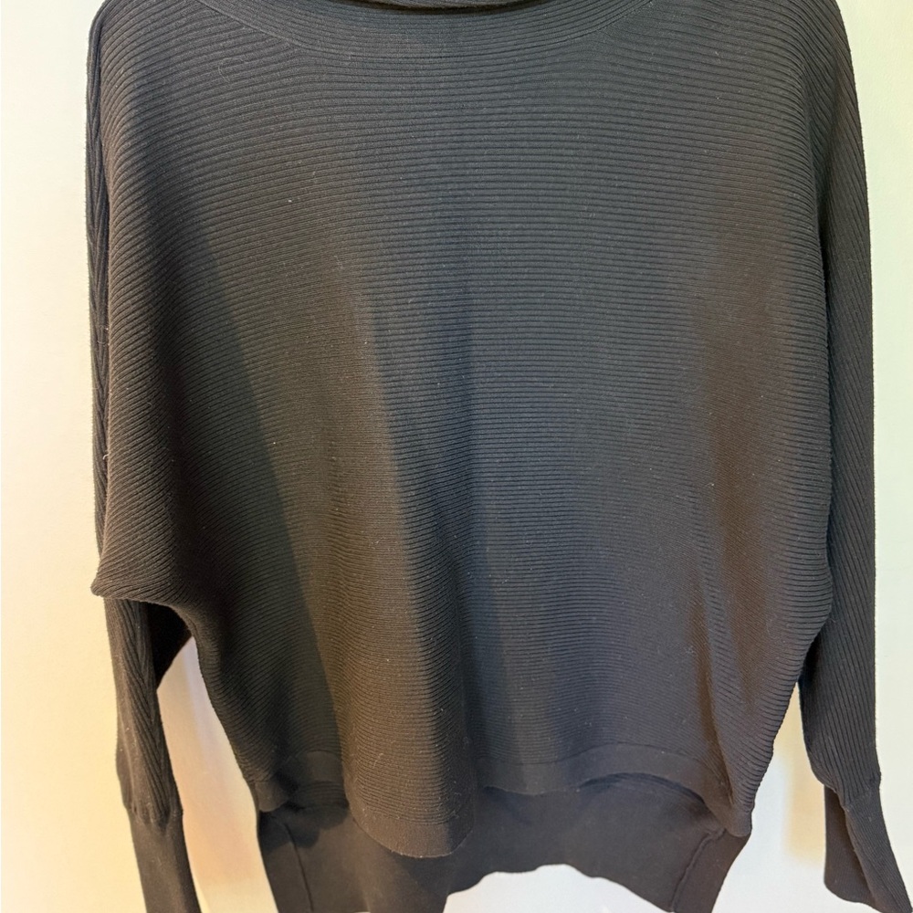 BLVD black cowl neck sweater